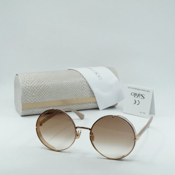 NEW JIMMY CHOO LILO/S 0BKU JL SUNGLASSES